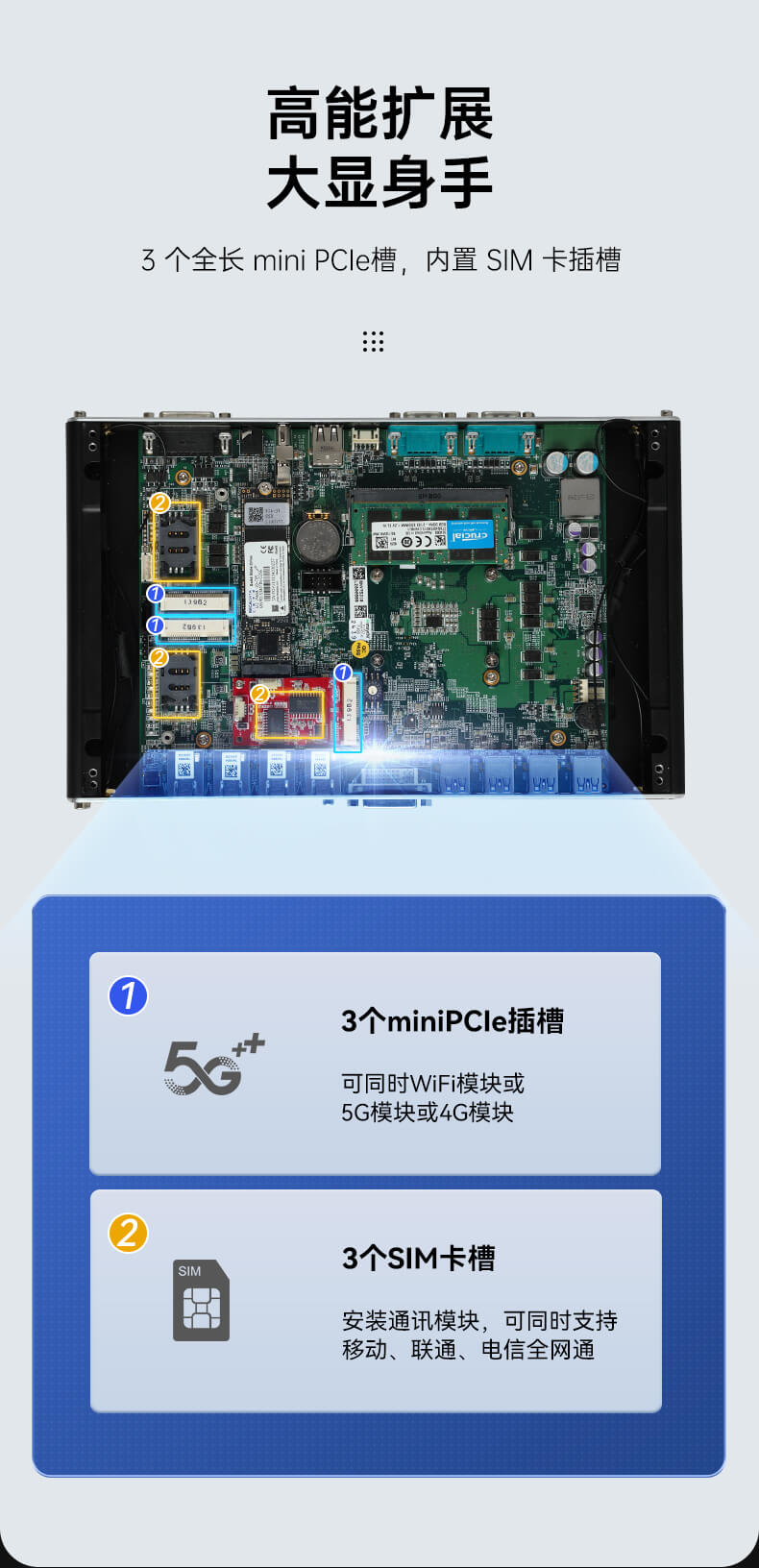 PA真人集团无风扇嵌入式工控机,环境监测工业电脑,DT-3004-H310
