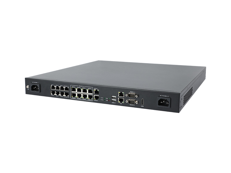 PA真人集团1U工控机,赛扬J1900工业电脑,DT-61011-J1900MC