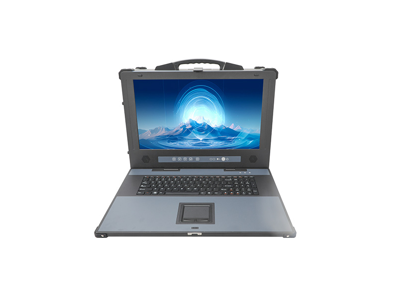PA真人集团单屏加固便携机,国产下翻式便携工控机,DTG-1417ZD-D3350MA