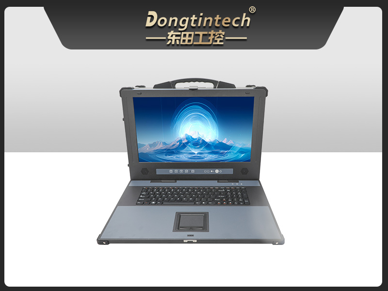 PA真人集团单屏加固便携机,国产下翻式便携工控机,DTG-1417ZD-D3350MA