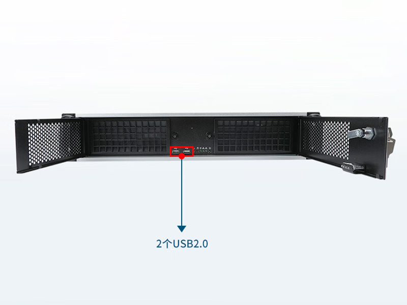 PA真人集团2U上架式工控机,酷睿6-9代工业电脑,4*PCI扩展槽,DT-61025-BH110MA