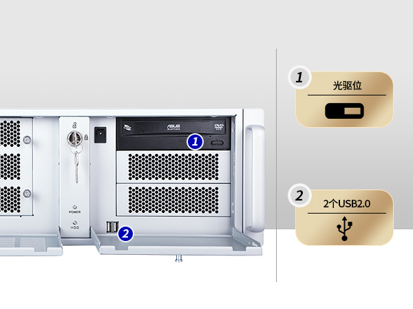 国产化海光工控机,11个USB口+8个串口,工业电脑厂家,DT-610X-U3350MA